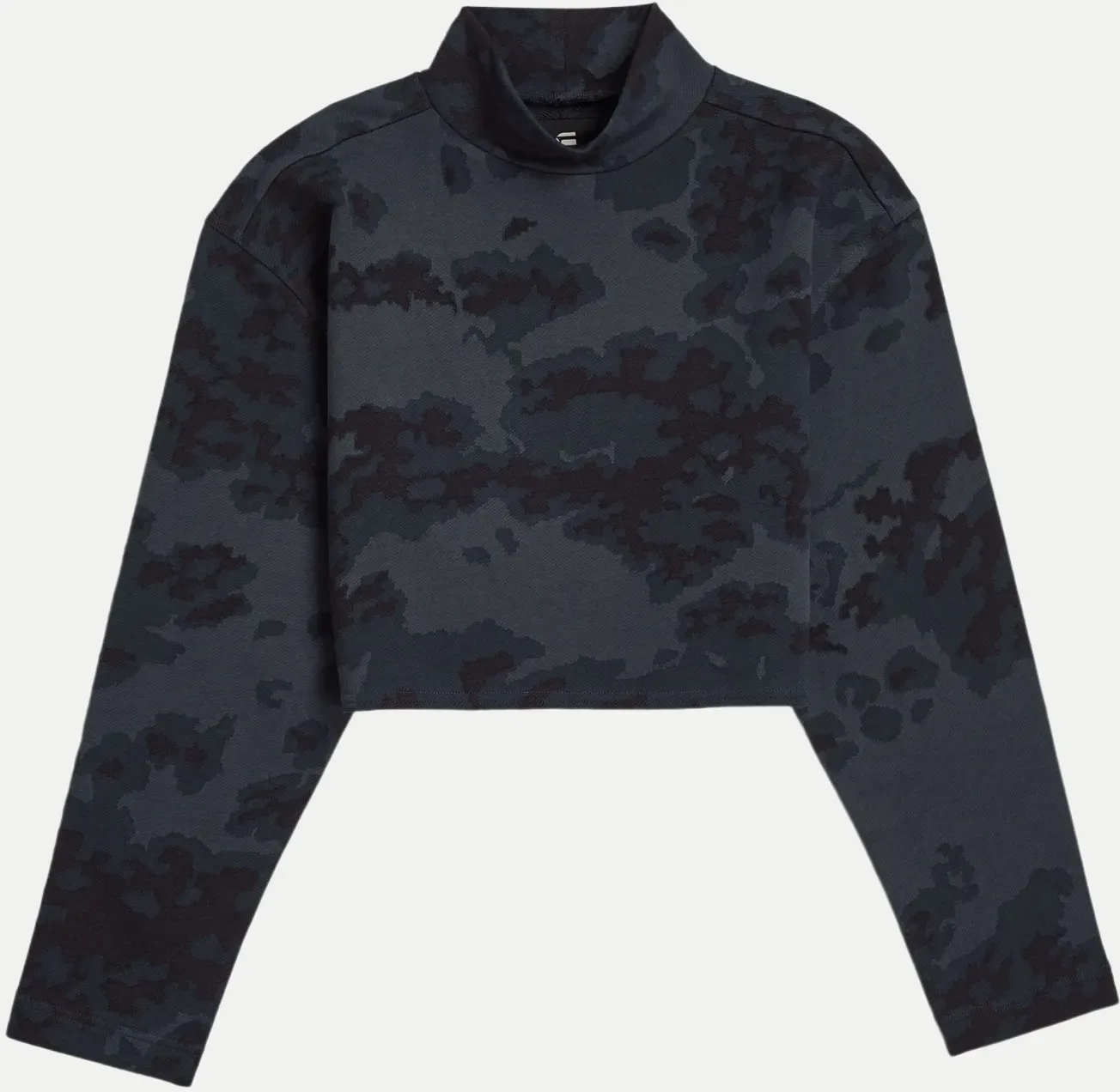 Sweatshirt Camouflage Blau M