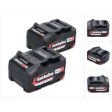 Metabo Akku Set 18 V 4,0 Ah 2 Stück