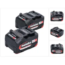 Metabo Akku Set 18 V 4,0 Ah 2 Stück