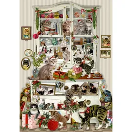 Coppenrath Verlag Puzzle - Weihnachtszauber auf vier Pfoten (1000 T.) Behr