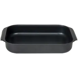 SSW Berlin SSW BBQ Chef Schlemmerbräter Aluminium-Guss Bräter, Schwarz, 3,9 l