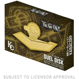 FaNaTtik YU-Gi-Oh! Duel Disk 24K Gold Plated Mini Replica 18 cm