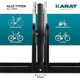 Karat Fahrradständer Linus Schwarz