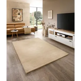 Natur Pur Wollteppich Terra 40 x 60 cm Beige