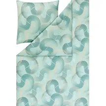 Estella Tobias Grafisch Blau 155 x 220 cm + 80 x 80 cm