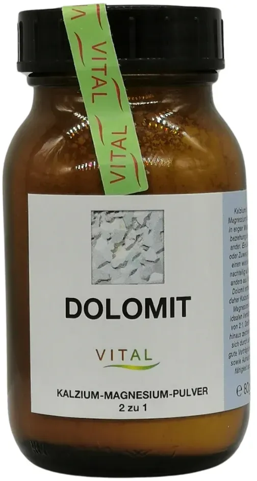 Dolomit - Calcium und Magnesium  (80 g) - VITAL