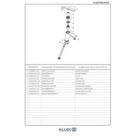 Kludi Balance schwarz matt 520268775