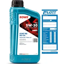 Rowe HIGHTEC SYNT RS 20121-0010-99 SAE 5W-30 1 l
