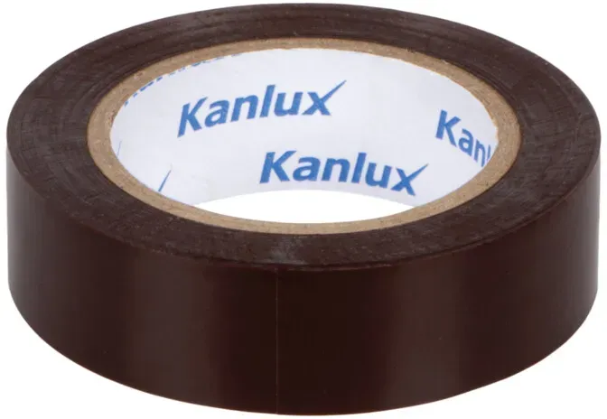 Kanlux Isolierband IT-2 BR Länge 10 m Breite 16 mm - braun