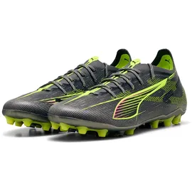 Puma Ultra 5 Ultimate Mg Fußballschuhe - Matte Aged Silver / Yellow Alert / Sun Struck - EU 39