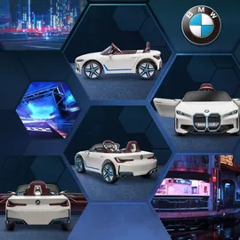 Homcom BMW Kinder Elektroauto mit Fernbedienung weiß (HOMCOM)