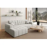 Kaiser Möbel Ecksofa L-förmiges Nimes-Eckmöbel links/rechts Weiß Links