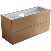 Keuco Waschtischunterschrank 2 Auszüge 140 x 70 x 53,5 cm Eiche Hell
