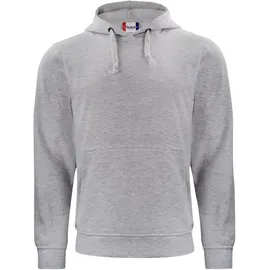 Clique Hoodie Grau Melange M