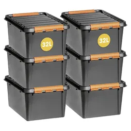 orthex SmartStore PROFI-Box 50 x 39 x 26 cm 1-tlg. schwarz