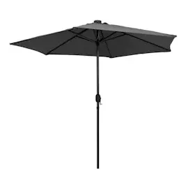 vidaXL Sonnenschirm Ø 270 cm anthrazit