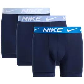 Nike Boxer Brief 3PK obsdn / lit armry bl / wrk bl / brllnt bl XL 3er Pack