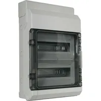 Dehn 902472 Isolierstoffgehäuse Aufputz IP54 f.Reiheneinbaugeräte 24 Teilungseinheit. Leergehäuse