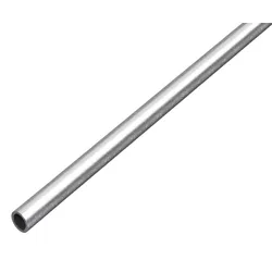 Alberts Rundrohr, kugelgestrahlt Silber Aluminium, verschiedene Durchmesser