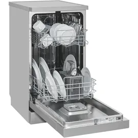 Exquisit GSP59109-451D Unterbau-Geschirrspüler (freistehend, 598 mm, Silber)