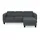sit&more Eckcouch Federkern 2-Sitzer Grau