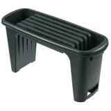 Versele-Laga NATURE NATURE HDPE Kniehocker – 2 Positionen: Sitzen und Knien – H 34 x 65,5 x 25 cm Grün