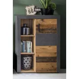 trendteam Stauraumschrank Indy, Höhe 118 cm grau, Schränke, 62807136-0