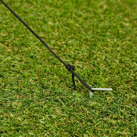 Tectake Faltpavillon 3 x 6 m inkl. 2 Seitenteile weiß