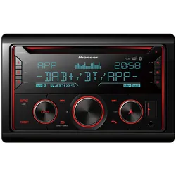 Pioneer FH-S820DAB Auto Media-Receiver Schwarz 200 W Bluetooth