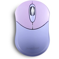 Perixx PERIMICE-802PP Bluetooth-Maus, tragbares Design, kompatibel mit Windows, iOS und Tablet und Smartphone, Violett