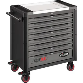 VIGOR V4481-X Werkstattwagen Edelstahl