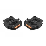 Ergotec EP-K Pedale, Kunststoff schwarz, 82x75mm, 9/16", Gleitlager, | | SB-Verpackung