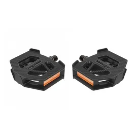 Ergotec EP-K Pedale, Kunststoff schwarz, 82x75mm, 9/16", Gleitlager, | | SB-Verpackung