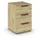 Rauch Möbel Flipp, Kommode für Schlafzimmer, Kinderzimmer, Wohnzimmer, Jugendzimmer, Flur, Garderobe, 3 Schubladen, mit Softclose-Funktion, Farbe Eiche Artisan, Holz, Breite 40 cm,