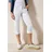 Cecil 3/4-Jeans "Style Scarlett", Damen, Gr. 25, N-Gr, weiß, Denim/Jeans, Obermaterial: 97% Baumwolle, 3% Elasthan, unifarben, regular fit 3/4-Länge, Jeans, im Five-Pocket Style