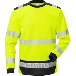 Fristads® Warnschutz Langarmshirt 7724 THV, Stiby mit UV-Schutz 1 Stück, Größe: 4XL