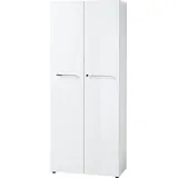 Germania GW-Monteria Aktenschrank 80 x 37 x 196 cm weiß
