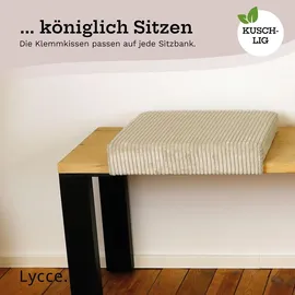 lycce Klemmkissen 1 Leiste Cordstoff extra Polsterung
