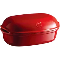 Emile Henry EH349501 Brot, Keramik, Rot, groß, 5 l