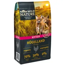 Dehner Wild Nature Kitten Hügelland Trockenfutter getreidefrei Huhn 1,5 kg