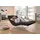 W.Schillig Relaxliege daily dreams Leder 95 x 91 x 170 cm braun mit Kissen