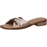 CAPRICE Pantoletten Leder - Taupe - 36