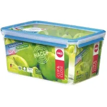 Emsa Frischhaltedose Clip & Close blau 16,2 cm hoch 8,0 l