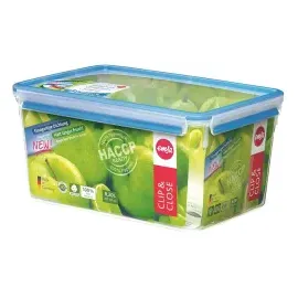 Emsa Frischhaltedose Clip & Close blau 16,2 cm hoch 8,0 l