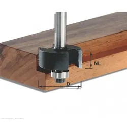 Festool Falzfräser Fräser Oberfräse Fräse OF 900-2200 HW S8 D31,7/NL 12,7 491022