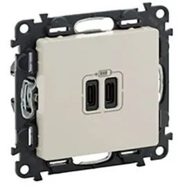 Legrand USB-Steckdose 5 St. Beige