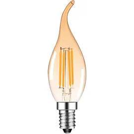 Aigostar 4W E14 LED Kerze Vintage Filament Glühbirne Birne Leuchtmittel Retro Bernstein 1 Stück