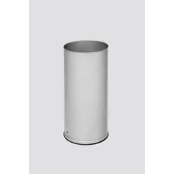 VAR Schirmständer glatt silber 30 l