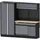 feistos Werkbank Stahl 46x228x200 cm pulverbeschichtet abschließbar