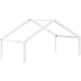 Vipack Hausbett 90 x 200 cm Buche massiv weiß lackiert